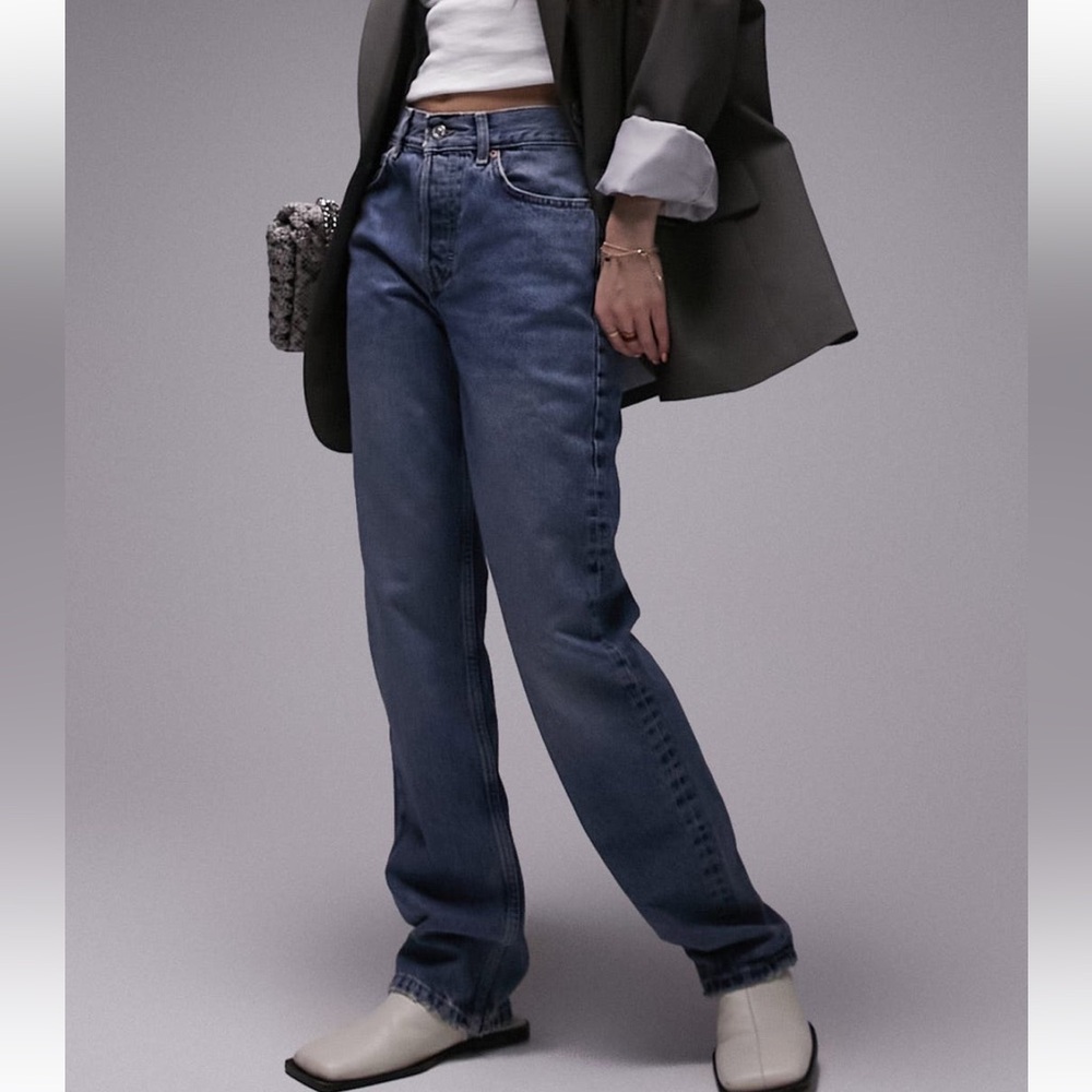 Top shop dad jeans